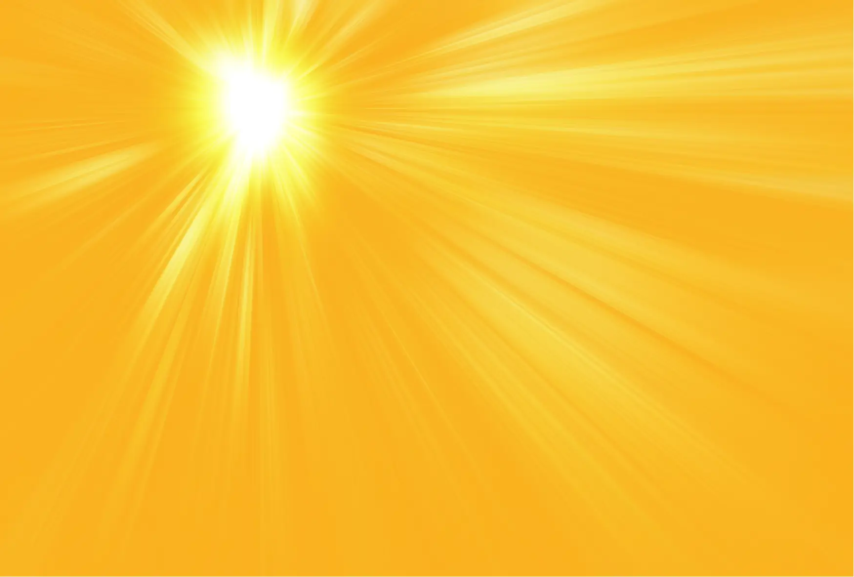 Bild på starkt sol